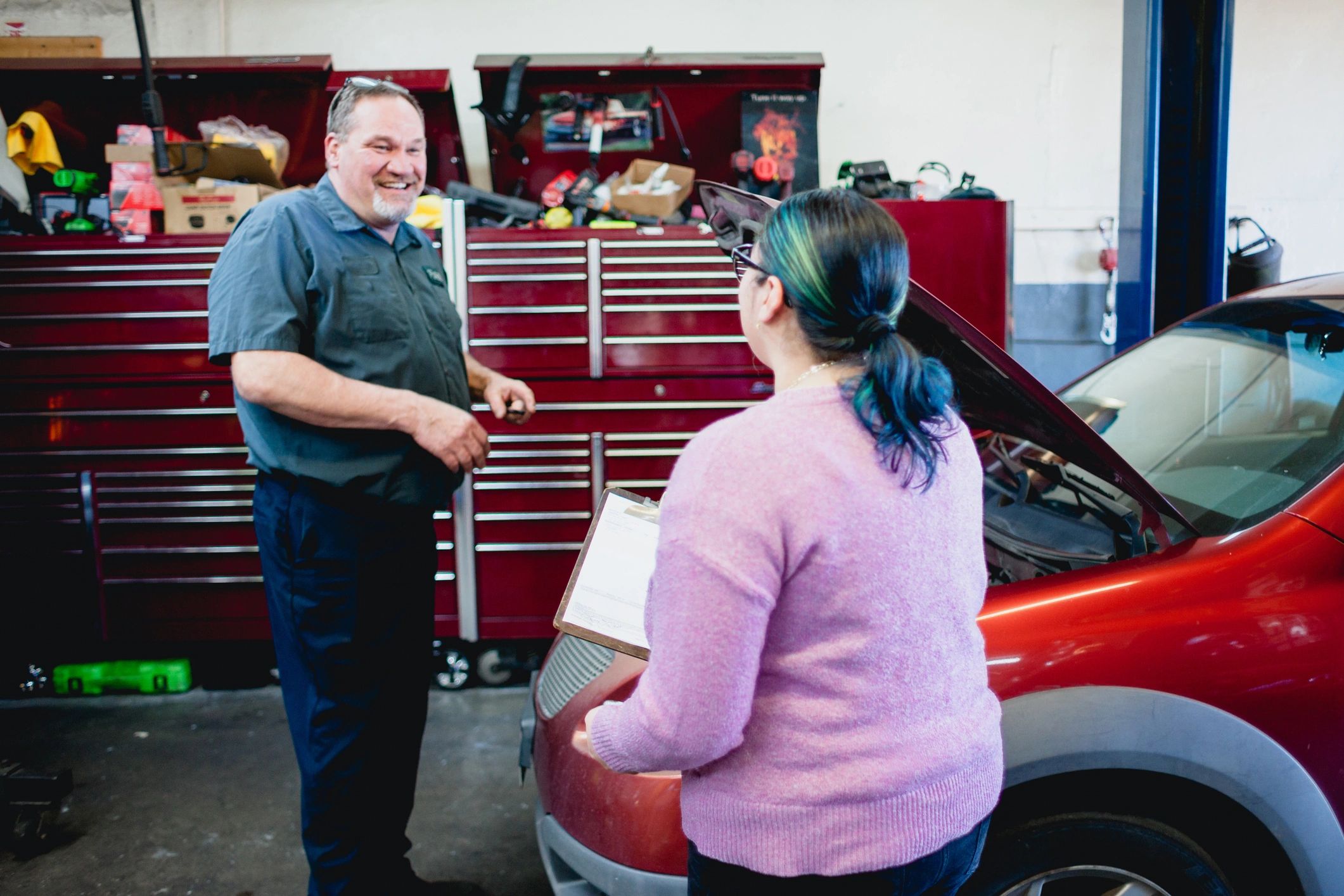 auto body shop customer testimonial